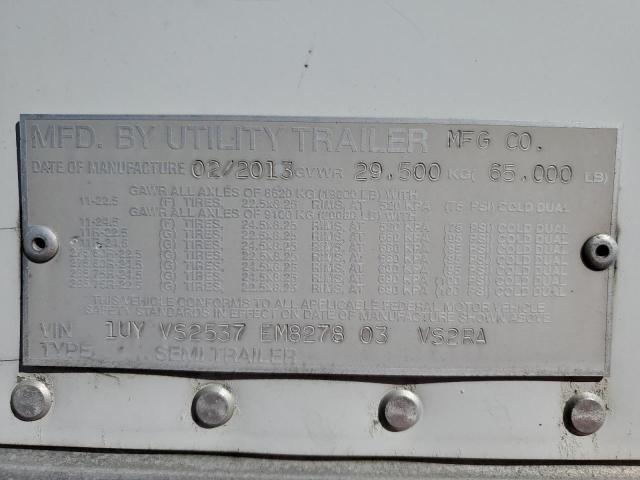 1UYVS2537EM827803 - 2014 UTILITY VS2RA WHITE photo 10