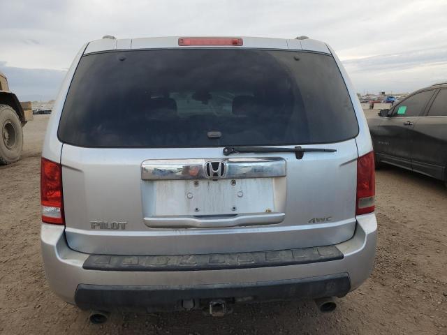 5FNYF4H54AB018917 - 2010 HONDA PILOT EXL SILVER photo 6