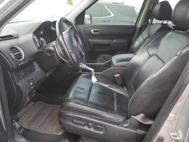 5FNYF4H54AB018917 - 2010 HONDA PILOT EXL SILVER photo 7