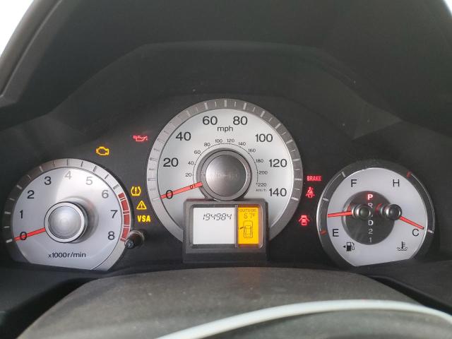 5FNYF4H54AB018917 - 2010 HONDA PILOT EXL SILVER photo 9