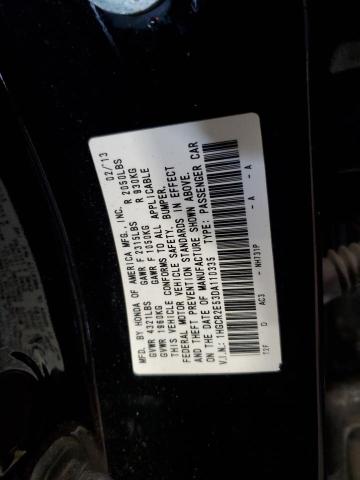 1HGCR2E53DA110335 - 2013 HONDA ACCORD SPORT Қара фото 12