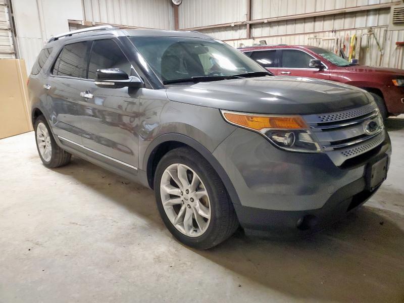 1FM5K7D89EGC46922 - 2014 FORD EXPLORER XLT GRAY photo 4