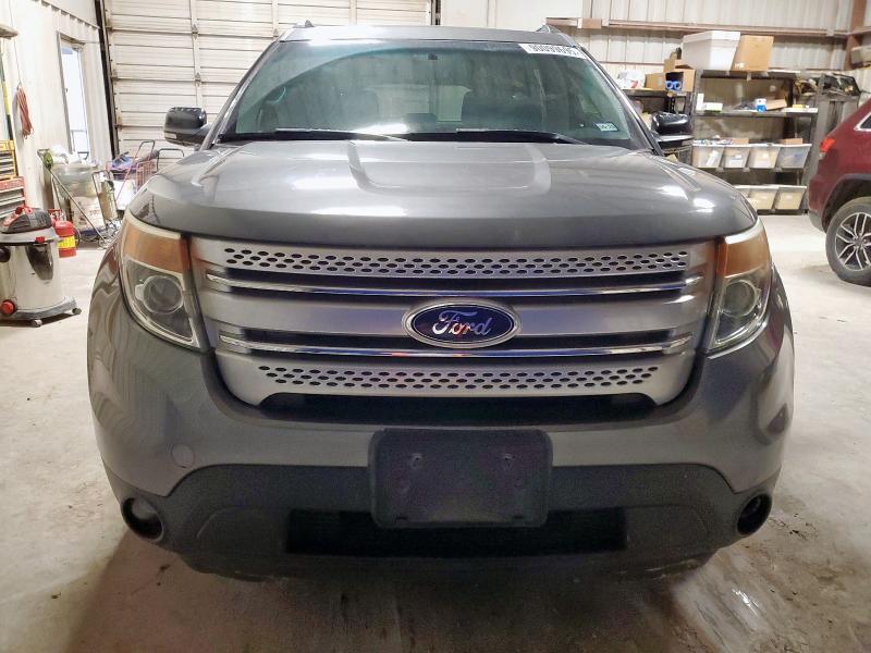 1FM5K7D89EGC46922 - 2014 FORD EXPLORER XLT GRAY photo 5