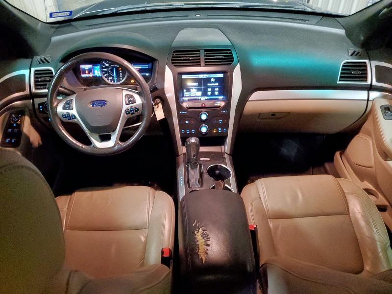 1FM5K7D89EGC46922 - 2014 FORD EXPLORER XLT GRAY photo 8