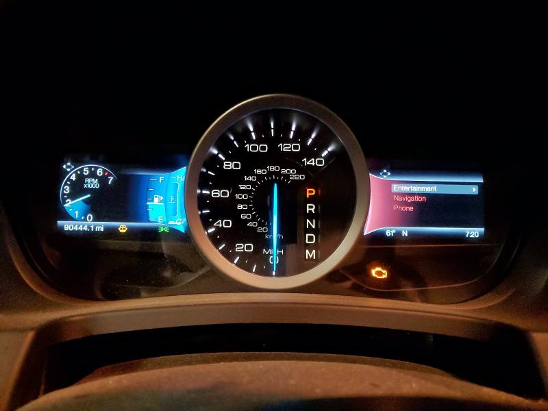 1FM5K7D89EGC46922 - 2014 FORD EXPLORER XLT GRAY photo 9