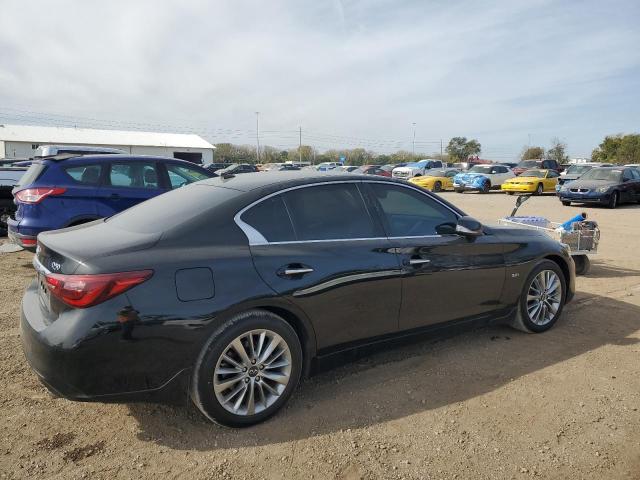 JN1EV7AR9KM594129 - 2019 INFINITI Q50 LUXE შავი ფოტო 3