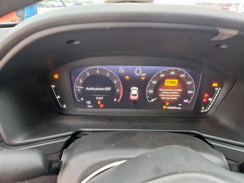 1HGCY1F3XPA005578 - 2023 HONDA ACCORD EX BLUE photo 9