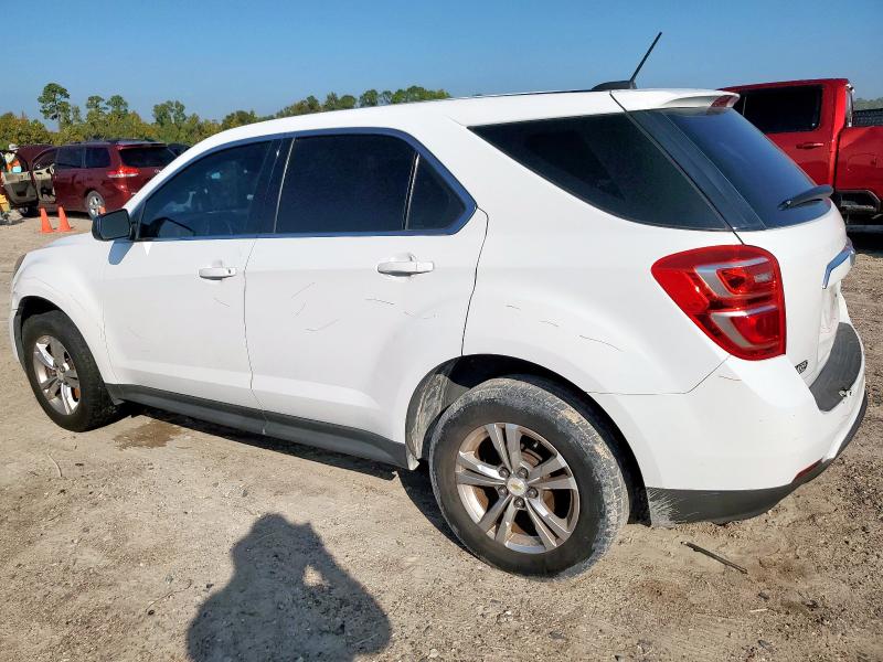 2GNALBEK0G6218577 - 2016 CHEVROLET EQUINOX LS WHITE photo 2