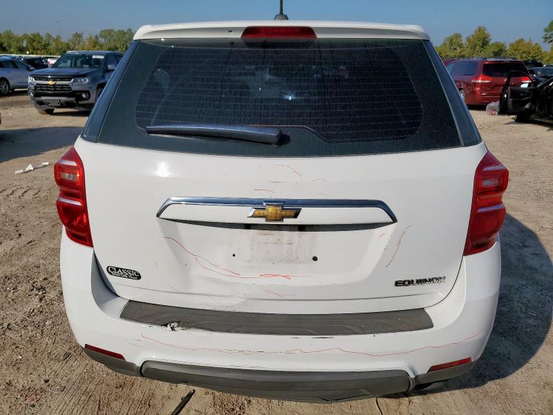 2GNALBEK0G6218577 - 2016 CHEVROLET EQUINOX LS WHITE photo 6