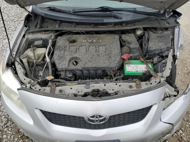 1NXBU40E29Z140388 - 2009 TOYOTA COROLLA BASE ვერცხლისფერი ფოტო 11