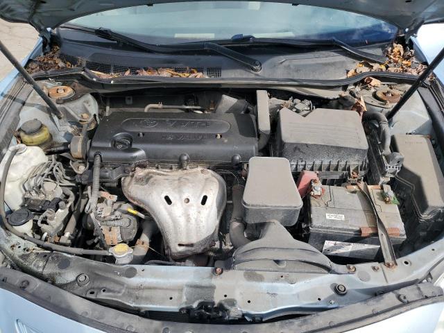 4T1BE46K48U731105 - 2008 TOYOTA CAMRY CE BLUE photo 11