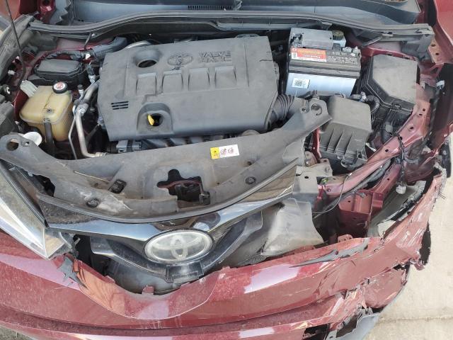 NMTKHMBX5KR081868 - 2019 TOYOTA C-HR XLE Rouge photo 12