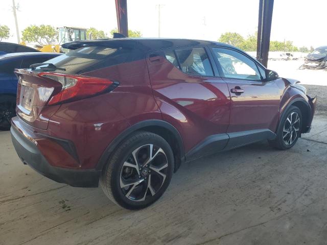NMTKHMBX5KR081868 - 2019 TOYOTA C-HR XLE Rouge photo 3