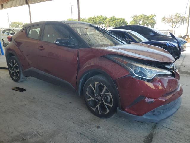 NMTKHMBX5KR081868 - 2019 TOYOTA C-HR XLE Rouge photo 4