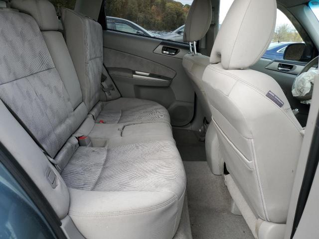 JF2SH6CC7AH703044 - 2010 SUBARU FORESTER 2.5X PREMIUM TEAL photo 11