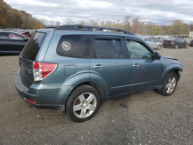 JF2SH6CC7AH703044 - 2010 SUBARU FORESTER 2.5X PREMIUM TEAL photo 3