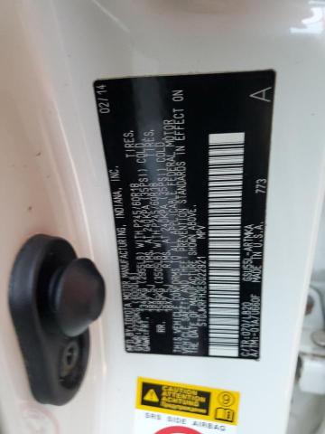 5TDJKRFH3ES022921 - 2014 TOYOTA HIGHLANDER XLE WHITE photo 13