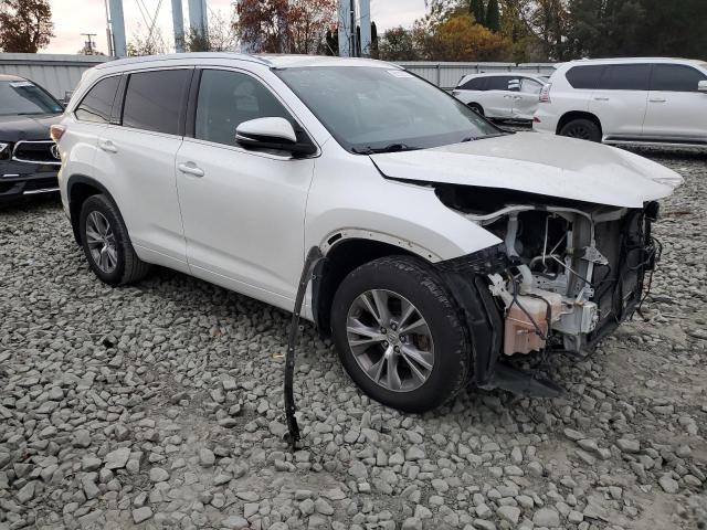 5TDJKRFH3ES022921 - 2014 TOYOTA HIGHLANDER XLE WHITE photo 4
