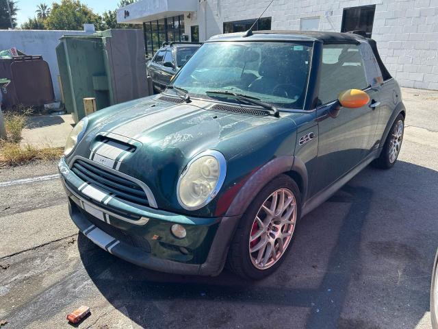 WMWRH33596TK58384 - 2006 MINI COOPER S GREEN photo 2