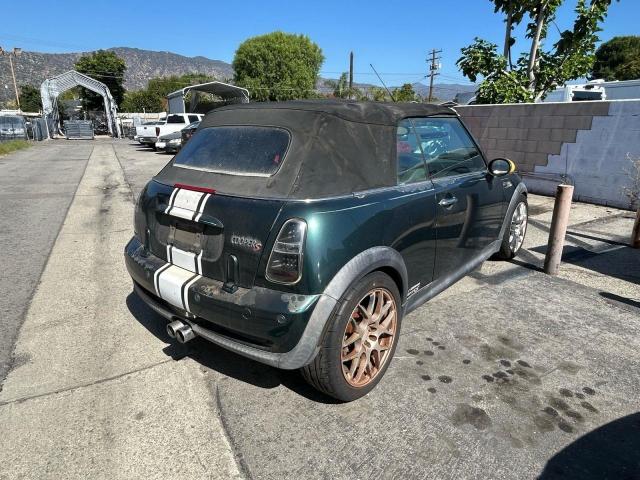 WMWRH33596TK58384 - 2006 MINI COOPER S GREEN photo 4