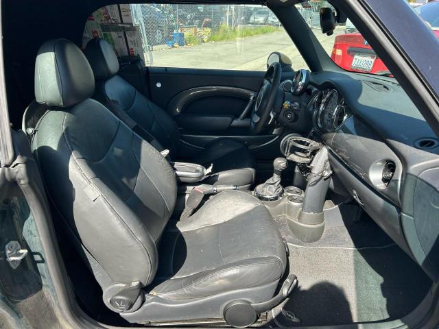 WMWRH33596TK58384 - 2006 MINI COOPER S GREEN photo 5