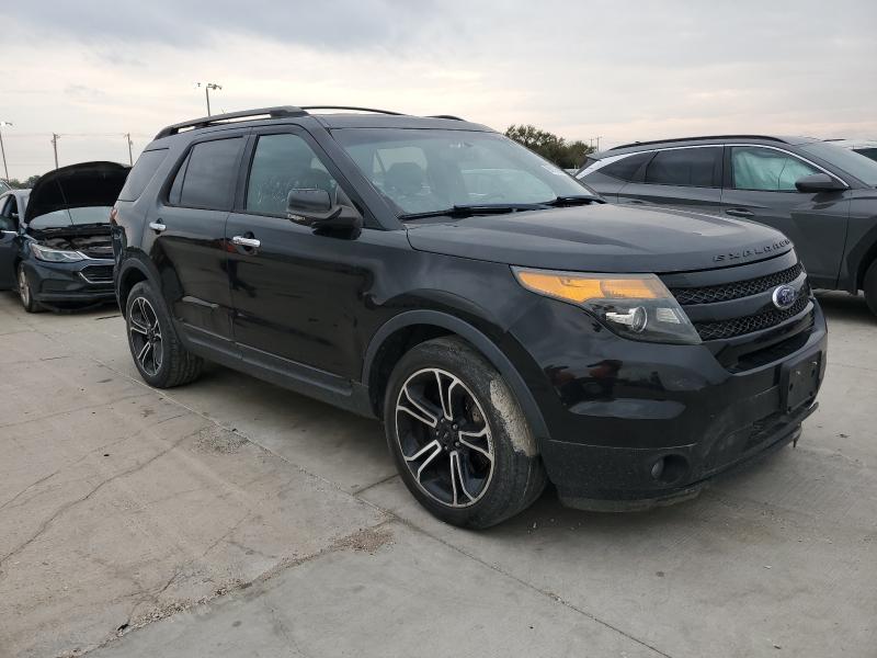 1FM5K8GT1DGC37748 - 2013 FORD EXPLORER SPORT BLACK photo 4