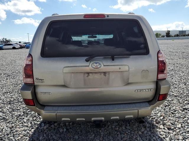 JTEZU14R150053853 - 2005 TOYOTA 4RUNNER SR5 金色 照片 6