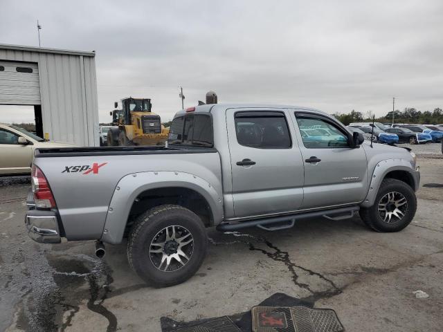 5TFLU4EN1EX090562 - 2014 TOYOTA TACOMA DOUBLE CAB Сріблястий фото 3