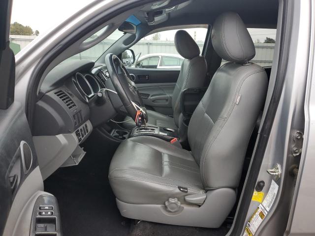 5TFLU4EN1EX090562 - 2014 TOYOTA TACOMA DOUBLE CAB Сріблястий фото 7