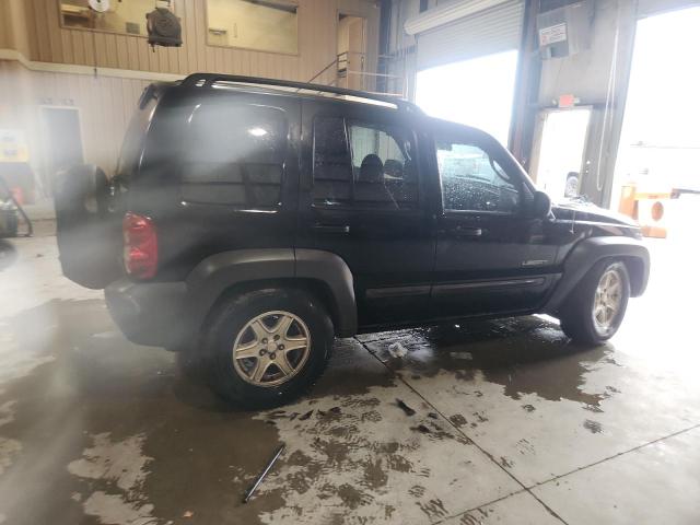 1J4GL48K44W260708 - 2004 JEEP LIBERTY SPORT BLACK photo 3