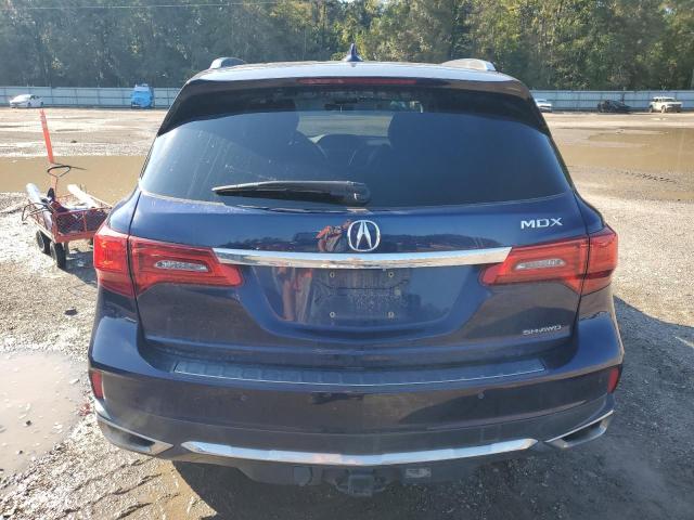 5FRYD4H8XHB025704 - 2017 ACURA MDX ADVANCE BLUE photo 6