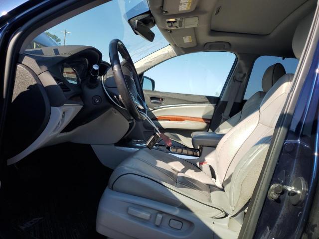 5FRYD4H8XHB025704 - 2017 ACURA MDX ADVANCE BLUE photo 7