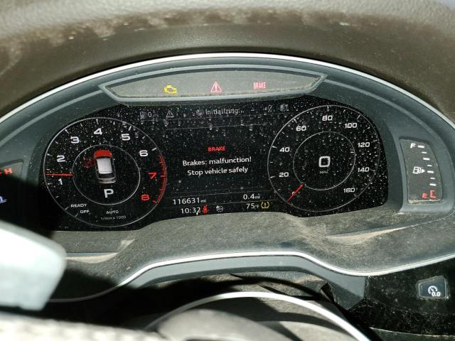 WA1LAAF71JD012683 - 2018 AUDI Q7 PREMIUM PLUS Grafitowy zdjęcie 9