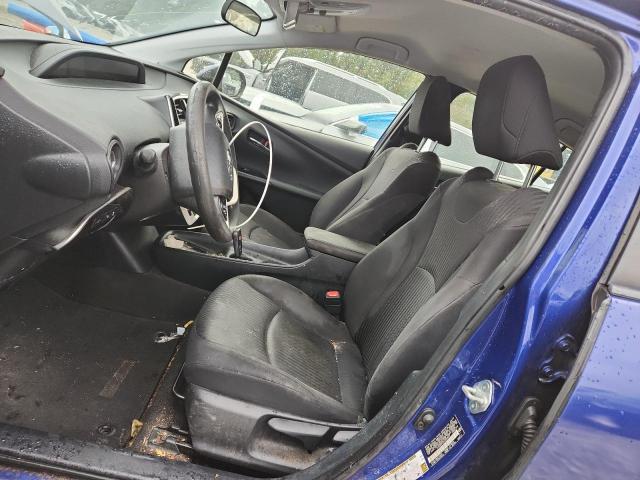 JTDKBRFU3J3595637 - 2018 TOYOTA PRIUS BLUE photo 7