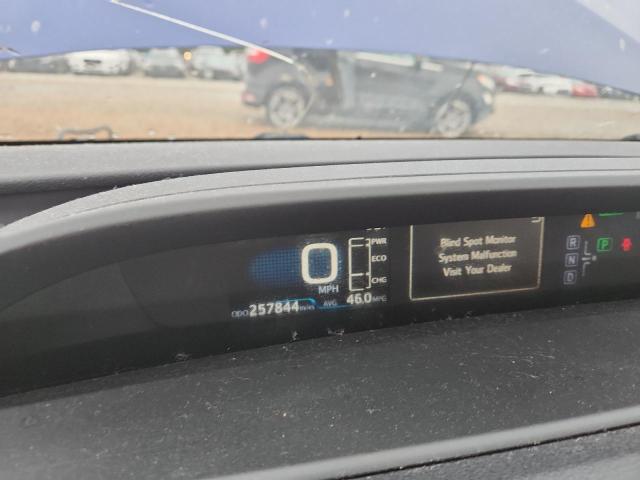 JTDKBRFU3J3595637 - 2018 TOYOTA PRIUS BLUE photo 9