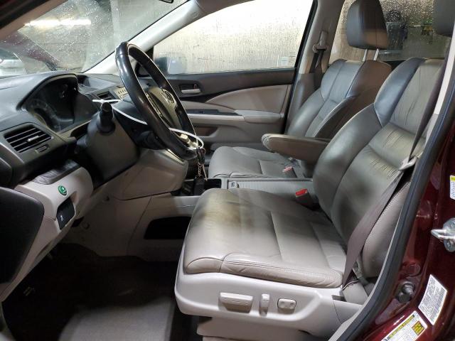 5J6RM4H73DL014252 - 2013 HONDA CR-V EXL 勃艮第红 照片 7