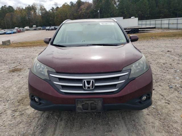 5J6RM4H74CL051082 - 2012 HONDA CR-V EXL RED photo 5