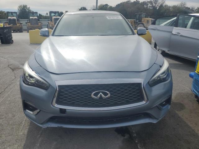 JN1EV7AR2JM437346 - 2018 INFINITI Q50 LUXE ვერცხლისფერი ფოტო 5