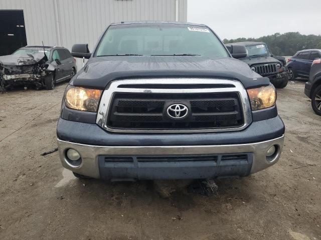 5TFRY5F16AX086274 - 2010 TOYOTA TUNDRA DOUBLE CAB SR5 BLUE photo 5