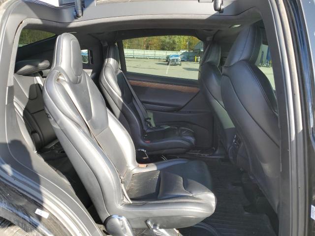 5YJXCBE24MF322238 - 2021 TESLA MODEL X BLACK photo 10