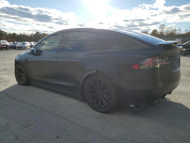 5YJXCBE24MF322238 - 2021 TESLA MODEL X BLACK photo 2