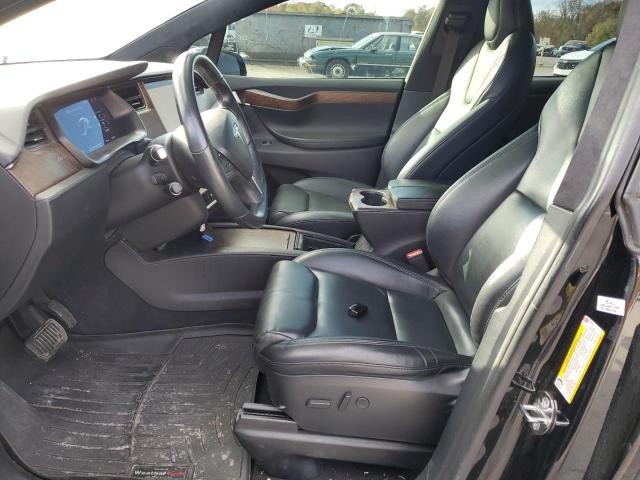 5YJXCBE24MF322238 - 2021 TESLA MODEL X BLACK photo 7