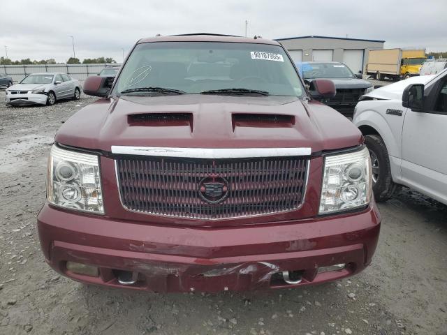 1GYEK63N62R229687 - 2002 CADILLAC ESCALADE LUXURY Бордовый фото 5