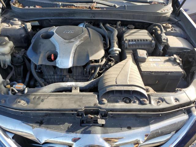 5NPEC4ABXCH435829 - 2012 HYUNDAI SONATA SE BLUE photo 11