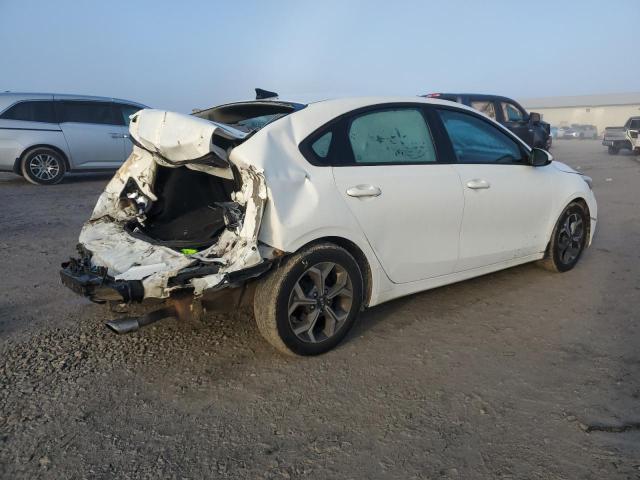 3KPF24AD9KE048992 - 2019 KIA FORTE FE WHITE photo 3