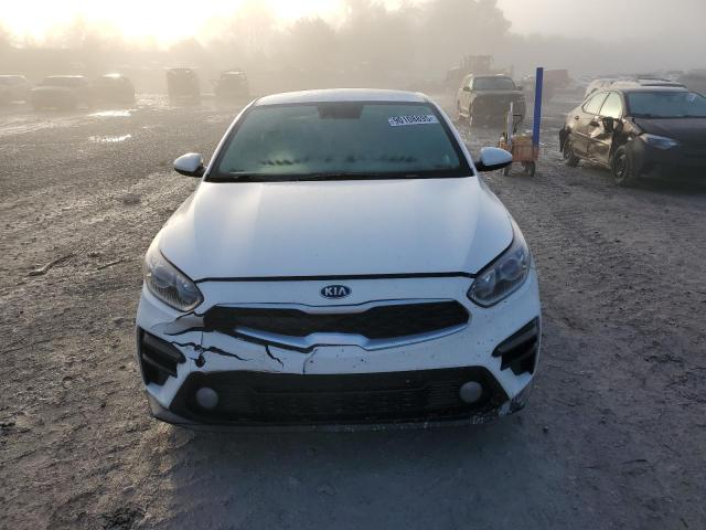 3KPF24AD9KE048992 - 2019 KIA FORTE FE WHITE photo 5