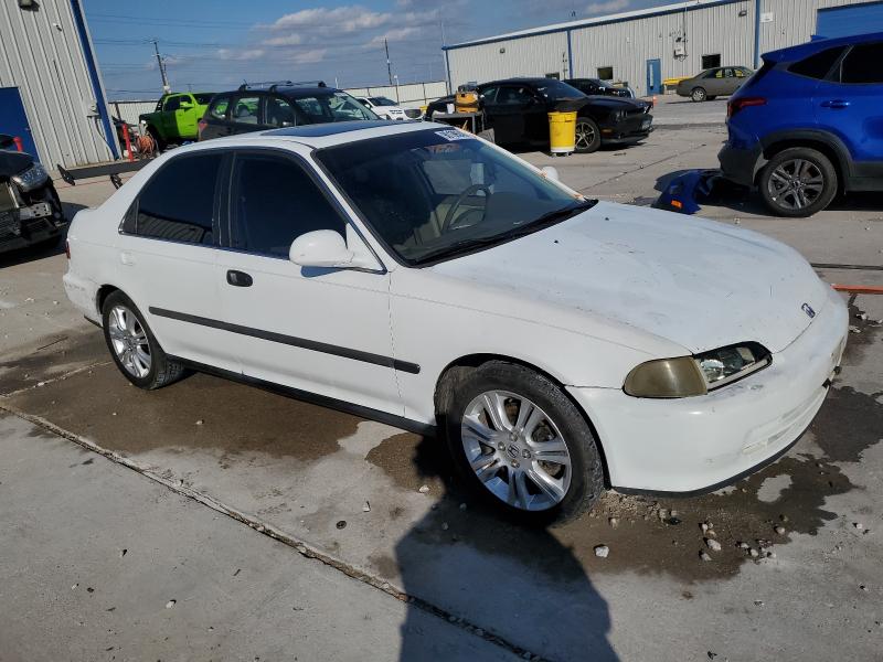 JHMEH9696SS002088 - 1995 HONDA CIVIC EX WHITE photo 4