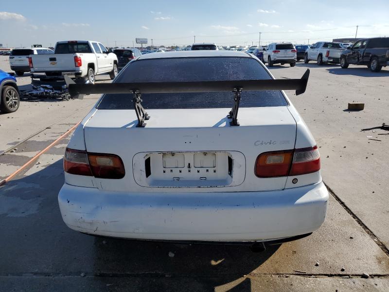 JHMEH9696SS002088 - 1995 HONDA CIVIC EX WHITE photo 6