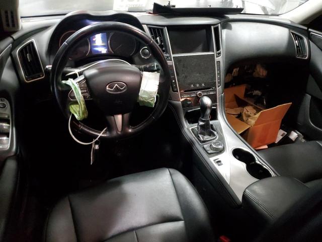 JN1CV7AP5GM200669 - 2016 INFINITI Q50 BASE CHARCOAL photo 8