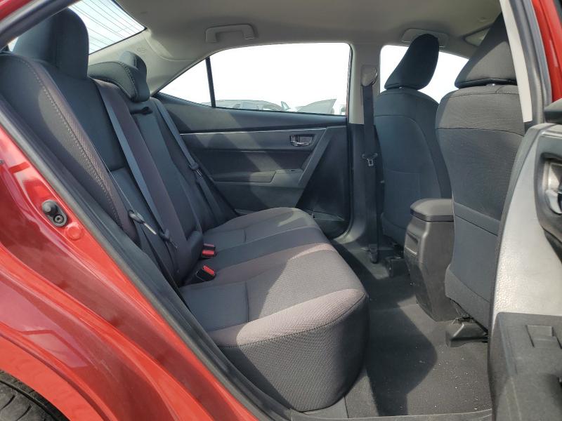 5YFBURHE9KP936290 - 2019 TOYOTA COROLLA L RED photo 11